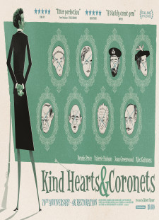 دانلود زیرنویس فارسی  فیلم 1950 Kind Hearts and Coronets